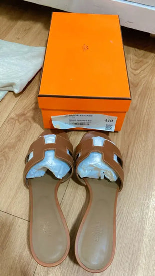 Sandals Hermes Women Brown Uk 41 Th 2023 Shoes