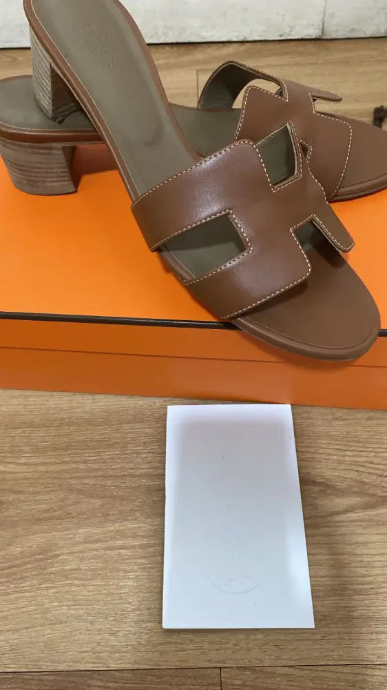 Sandals Hermes Women Brown Uk 41 Th 2023 Shoes