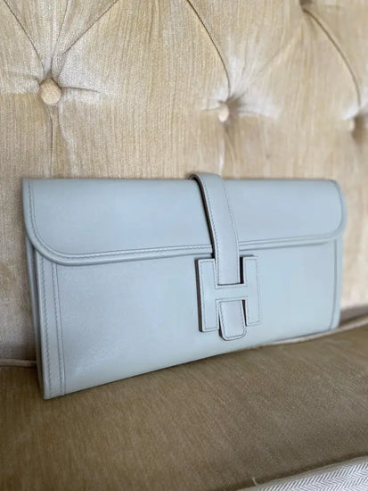 Hermes Jige Elan 29 Beton Swift #X 2016 Pouch & Clutch