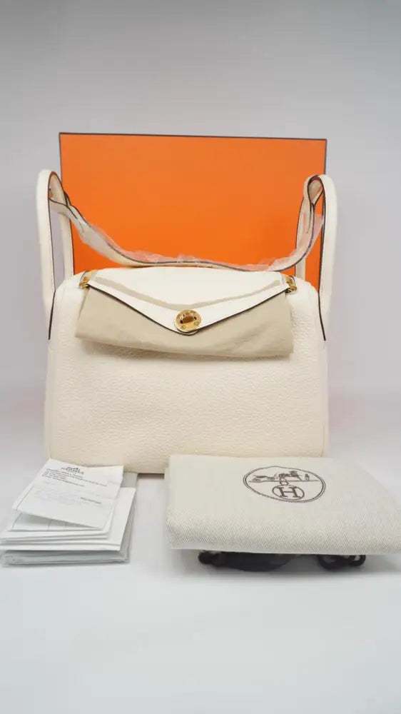 Hermes L30 Nata Ghw #U 2023 Handbag