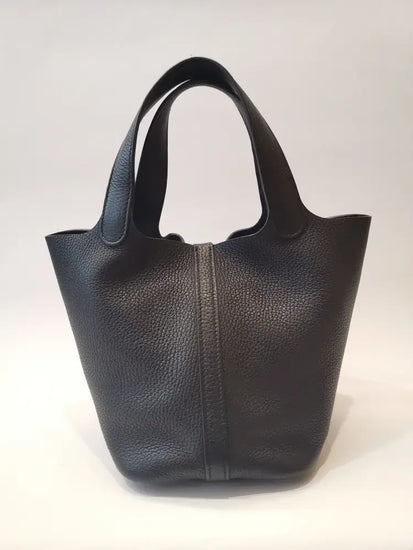 Hermes Pico Black D-18 Handbag