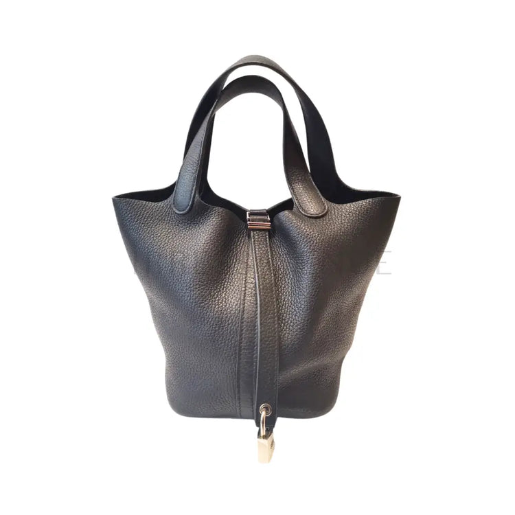 Hermes Pico Black D-18 Handbag