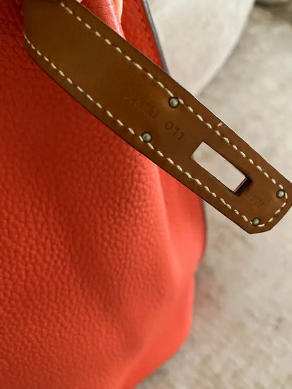 Hermes So Kelly 22 Sanguine Verso Rose Jaipur Clemence Phw #R 2014 Crossbody Bag