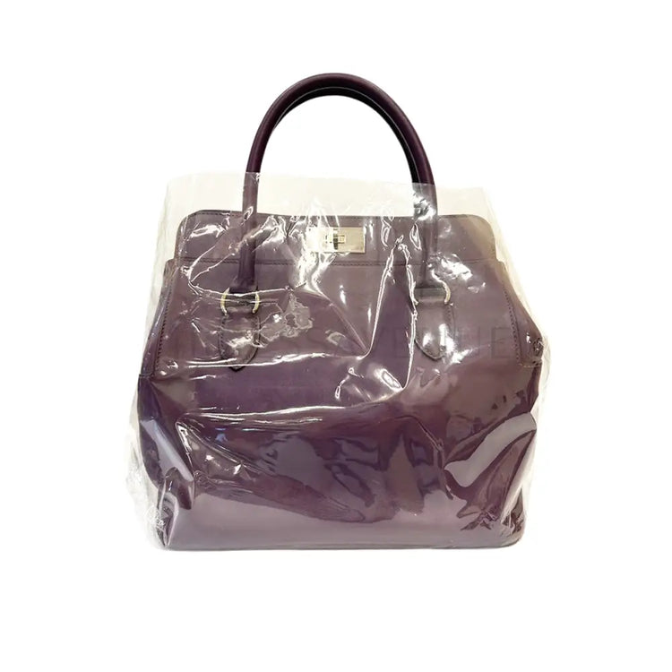 Hermes Toolbox 26 Purple Phw #Q 2013 Handbag