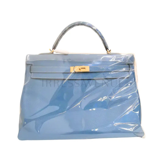 K40 Bleu Jeans Clemence Ghw Stamp O (2011) Handbag