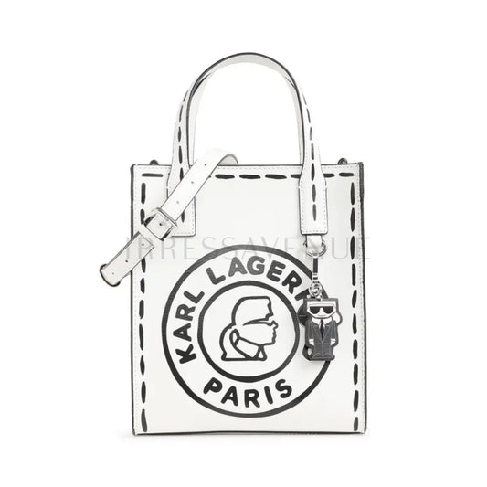 Karl Lagerfeld Tote Small Bag White