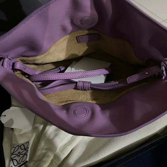 Loewe Flamenco Mini Mauve Crossbody Bag