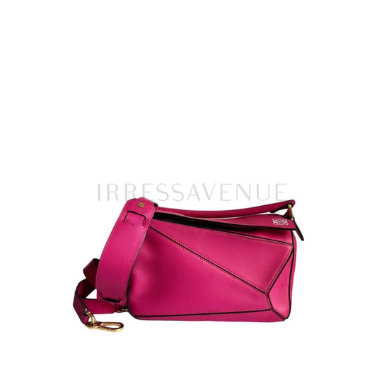 Loewe Puzzle Medium Pink Fuchia 2018 Crossbody Bag