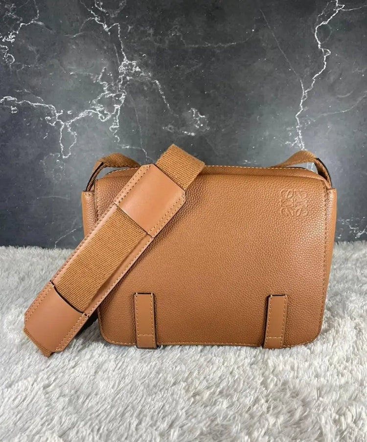 Loewe Xs Messenger Tan Crossbody Bag