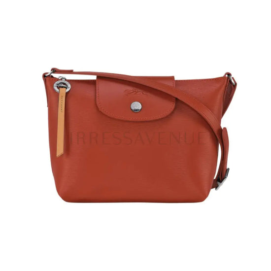 Longchamp Le Pliage City Crossbody Terracota Bag