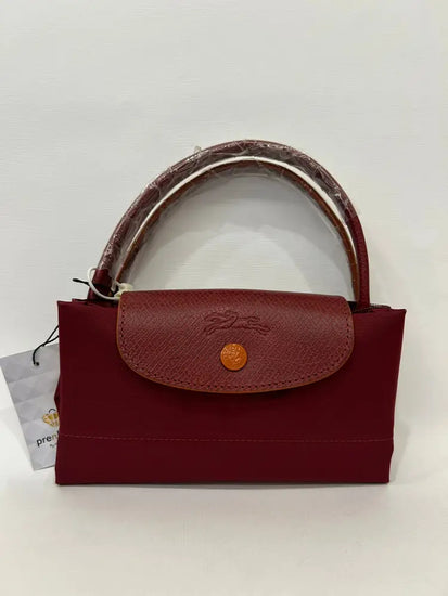 Longchamp Le Pliage Club Maroon Shoulder Bag