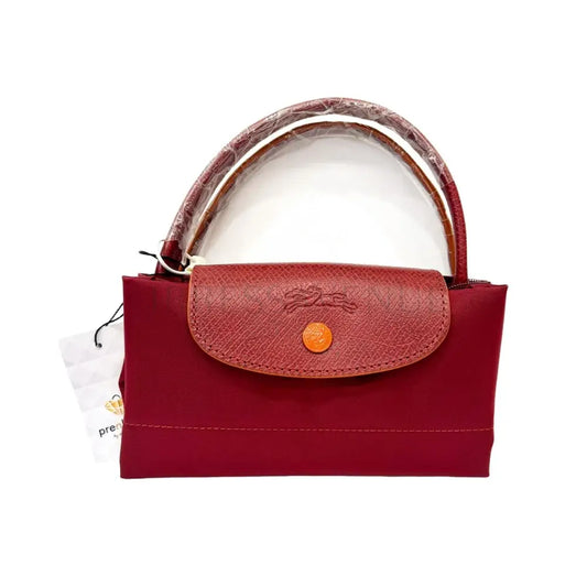 Longchamp Le Pliage Club Maroon Shoulder Bag