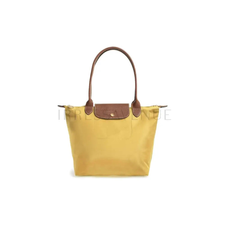 Longchamp Le Pliage Original Medium Jaune Klassik Shoulder Bag