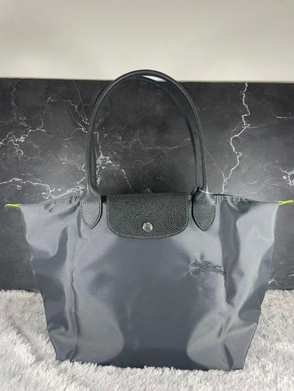 Longchamp Slh Graphite Shoulder Bag