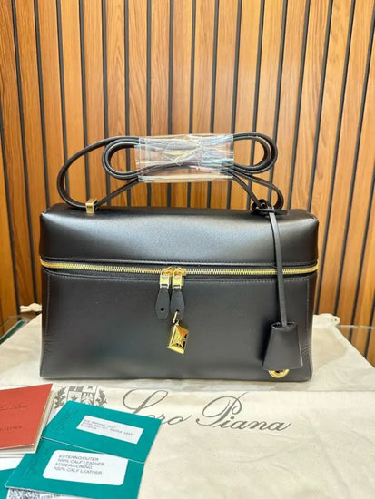 Loro Piana L27 Extra Bag Black Ghw Crossbody