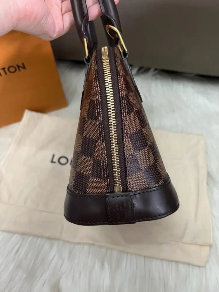 Louis Vuitton Alma Bb Damier Ebene 2019 Shoulder Bag