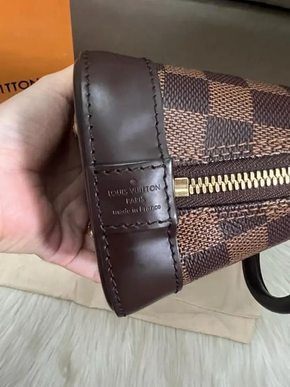 Louis Vuitton Alma Bb Damier Ebene 2019 Shoulder Bag