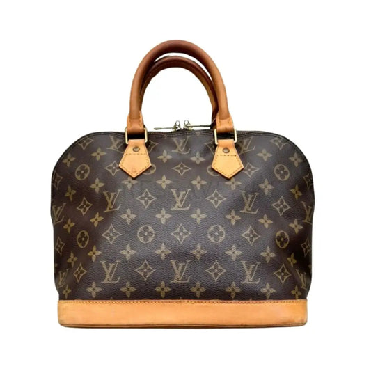 Louis Vuitton Alma Pm Monogram Canvas Brown 1994 Shoulder Bag