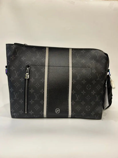 Louis Vuitton Apollo Messenger Eclipse Fragment Shoulder Bag Black