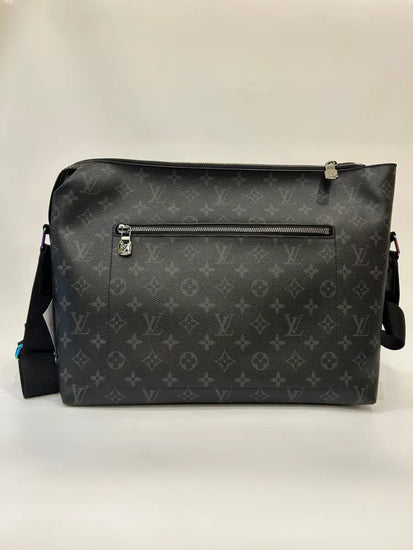 Louis Vuitton Apollo Messenger Eclipse Fragment Shoulder Bag Black