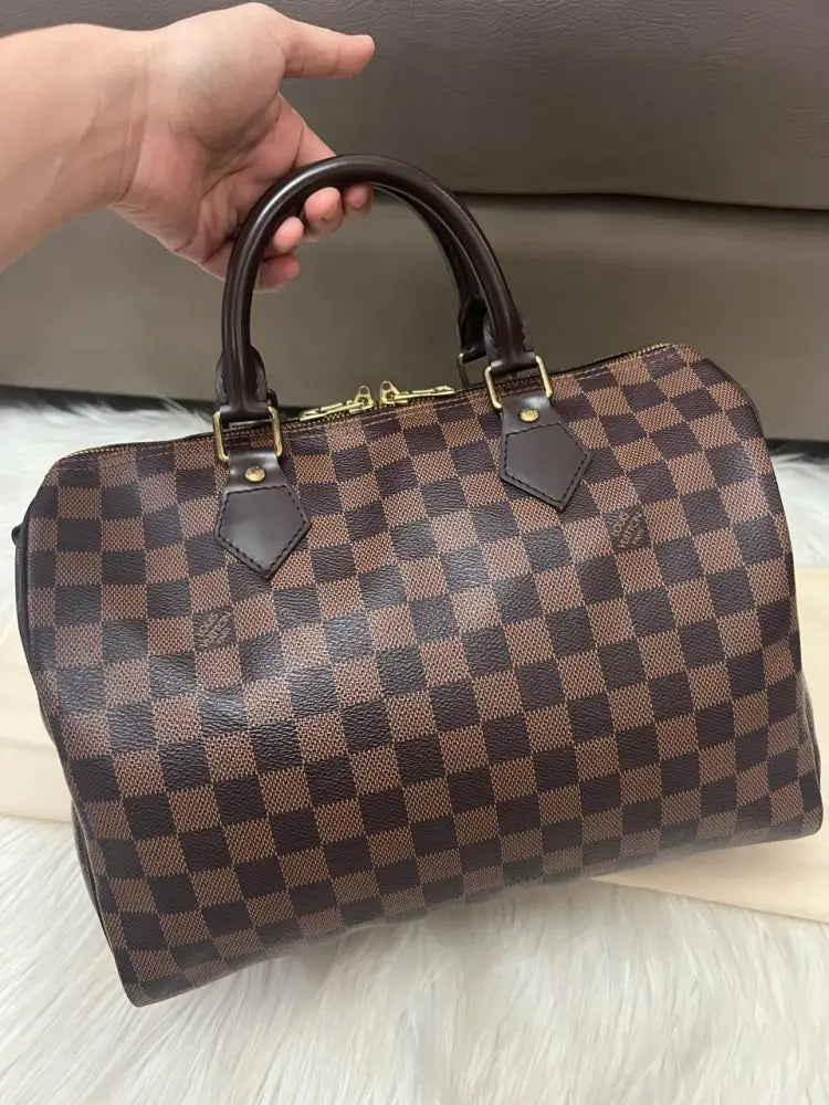 Louis Vuitton Bandou 30 Damier 2013 Crossbody Bag