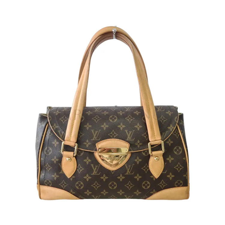 Louis Vuitton Beverly Satchel Monogram Shoulder Bag Ghw Bag