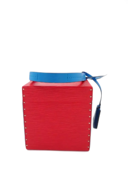 Louis Vuitton Bleecker Box Red Blue Mini Bag