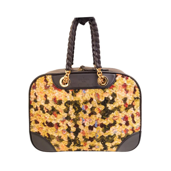 Louis Vuitton Bowling Vanity Tweed Multicolor Ghw (2014) Shoulder Bag