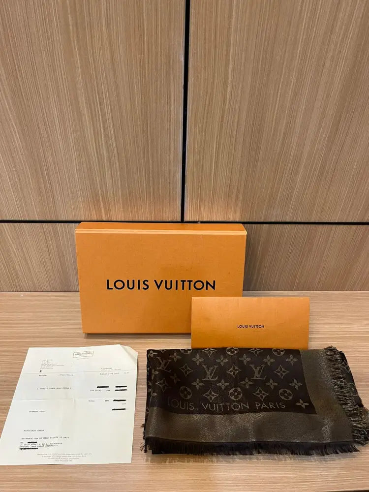 Louis Vuitton Chale Monogram Shine 2015 Scarves & Shawl