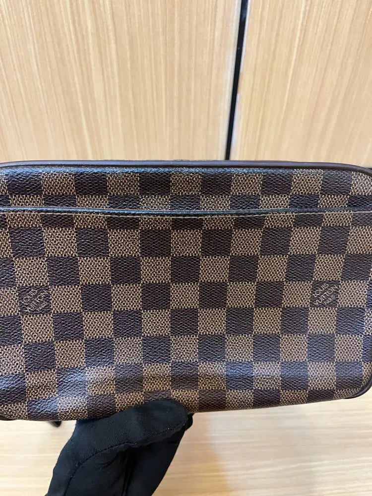 Louis Vuitton Clutch Brown Pouch &