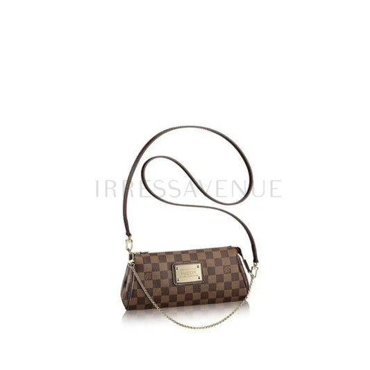 Louis Vuitton Damier Eva Clutch Ghw Pouch &