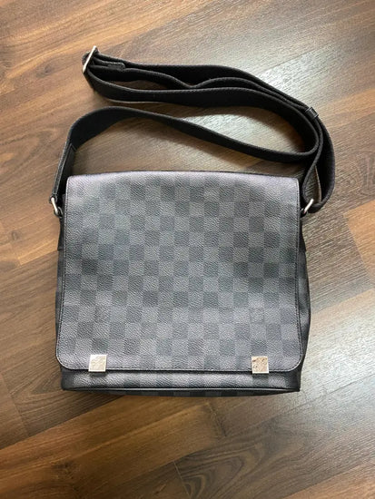 Louis Vuitton Damier Graphite District Pm Bag Crossbody