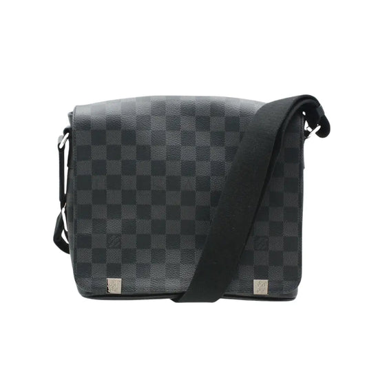 Louis Vuitton Damier Graphite District Pm Bag Crossbody