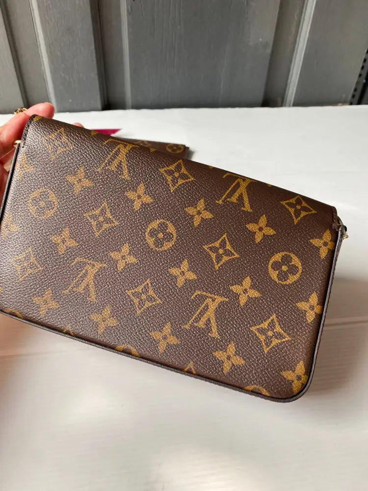 Louis Vuitton Felicie Brown Crossbody Bag