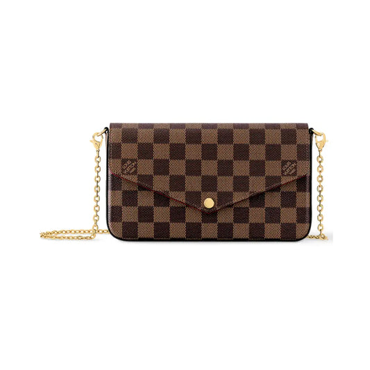 Louis Vuitton Felicie Pochette Damier Ebene 2016 Crossbody Bag