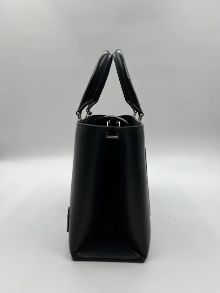 Louis Vuitton Kleber Mm Black Epi Leather 2017 Shw