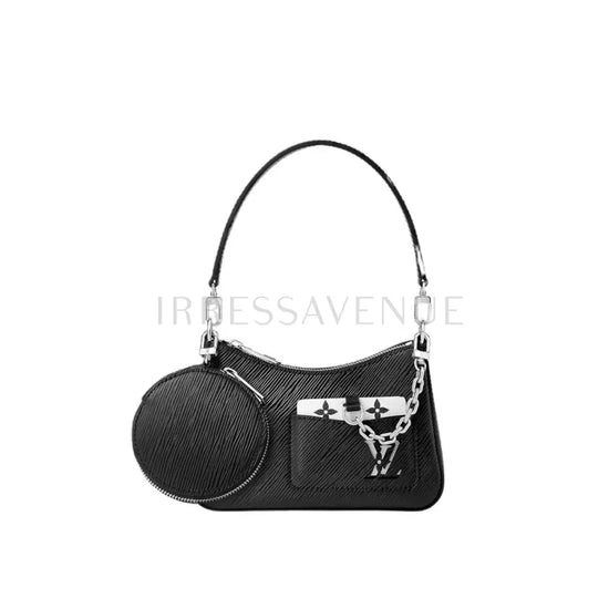 Louis Vuitton Marellini Epi Leather In Black 2023 Crossbody Bag