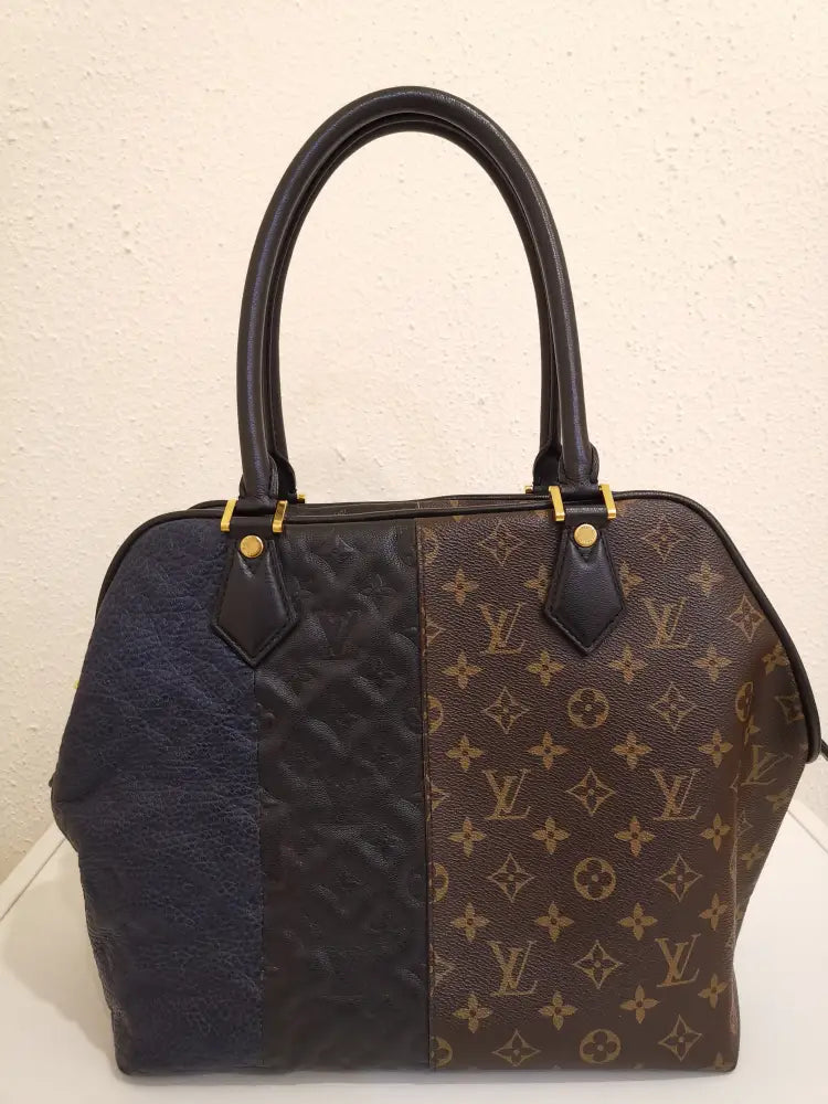 Louis Vuitton Marine Blocks Ghw (2011) Tote Bag