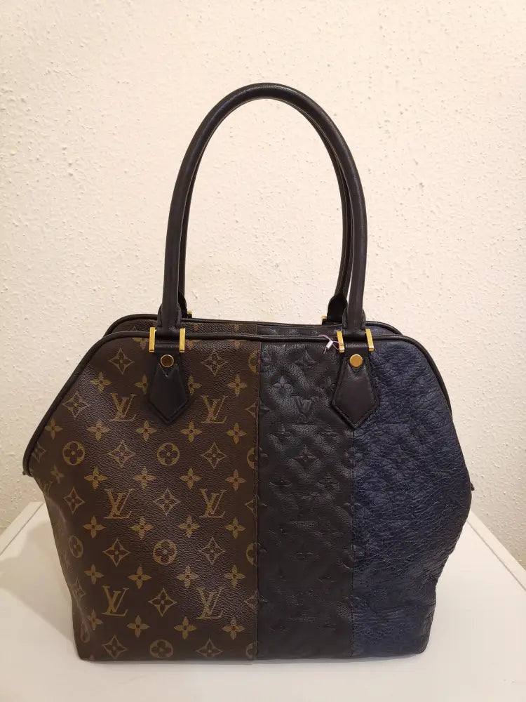 Louis Vuitton Marine Blocks Ghw (2011) Tote Bag