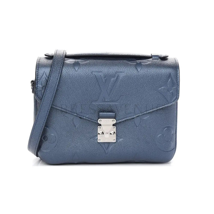 Louis Vuitton Metis Empreinte Navy Metalic Shw Crossbody Bag