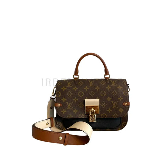 Louis Vuitton Monogram Vaugirard Bag Black Crossbody