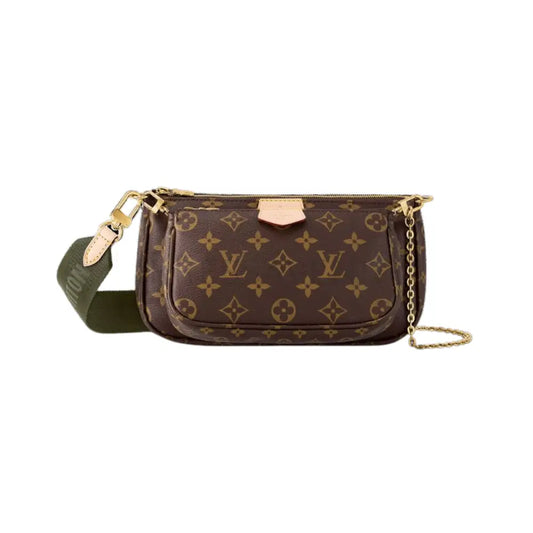 Louis Vuitton Multi Pochette Green Monogram 2020 Crossbody Bag