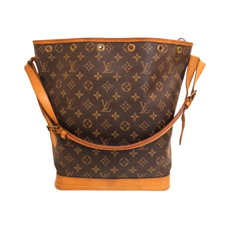 Louis Vuitton Neo Monogram Gm (1988) Bucket Bag