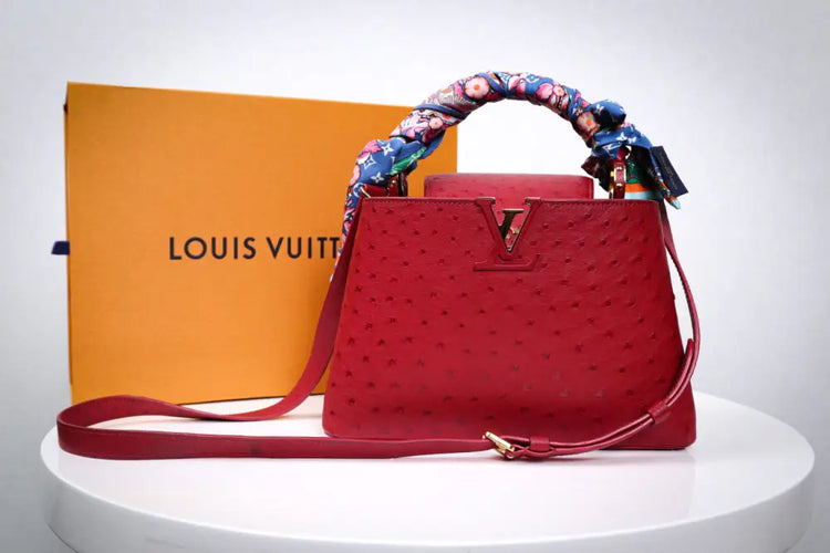 Louis Vuitton Ostrich Ghw 2018 Crossbody Bag