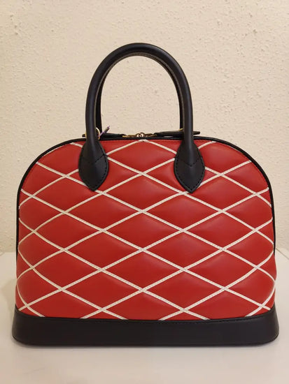 Louis Vuitton Red Malletahe Pm Ghw (2015) Handbag