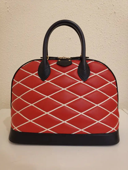 Louis Vuitton Red Malletahe Pm Ghw (2015) Handbag