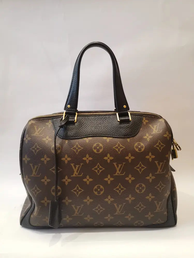 Louis Vuitton Retiro Monogram Black Ghw Shoulder Bag