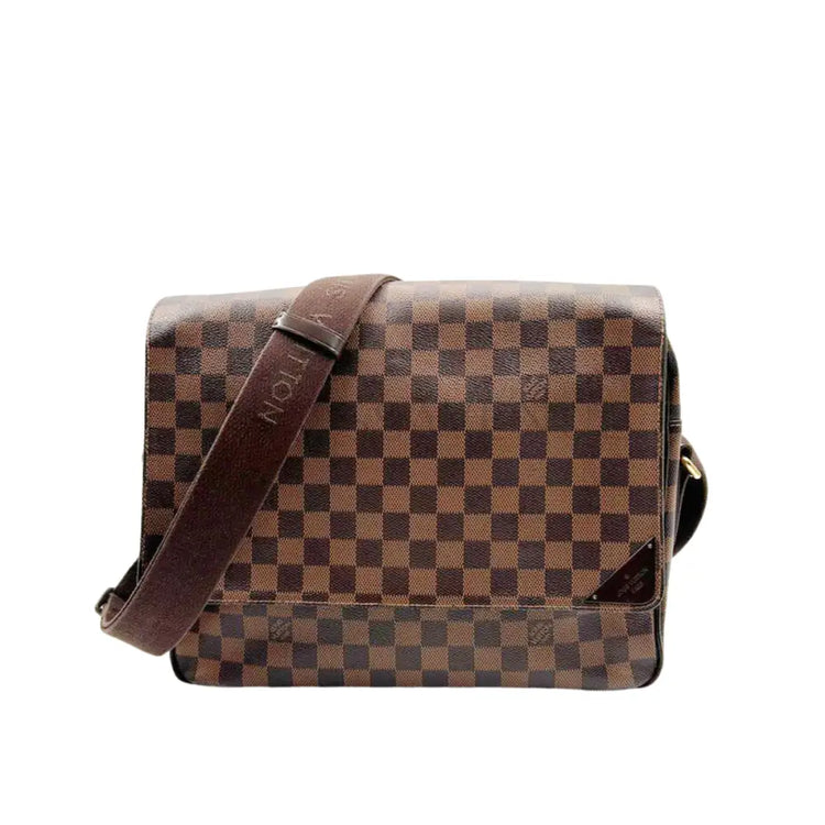 Louis Vuitton Shelton Mm Damier Ebene 2012 Crossbody Bag