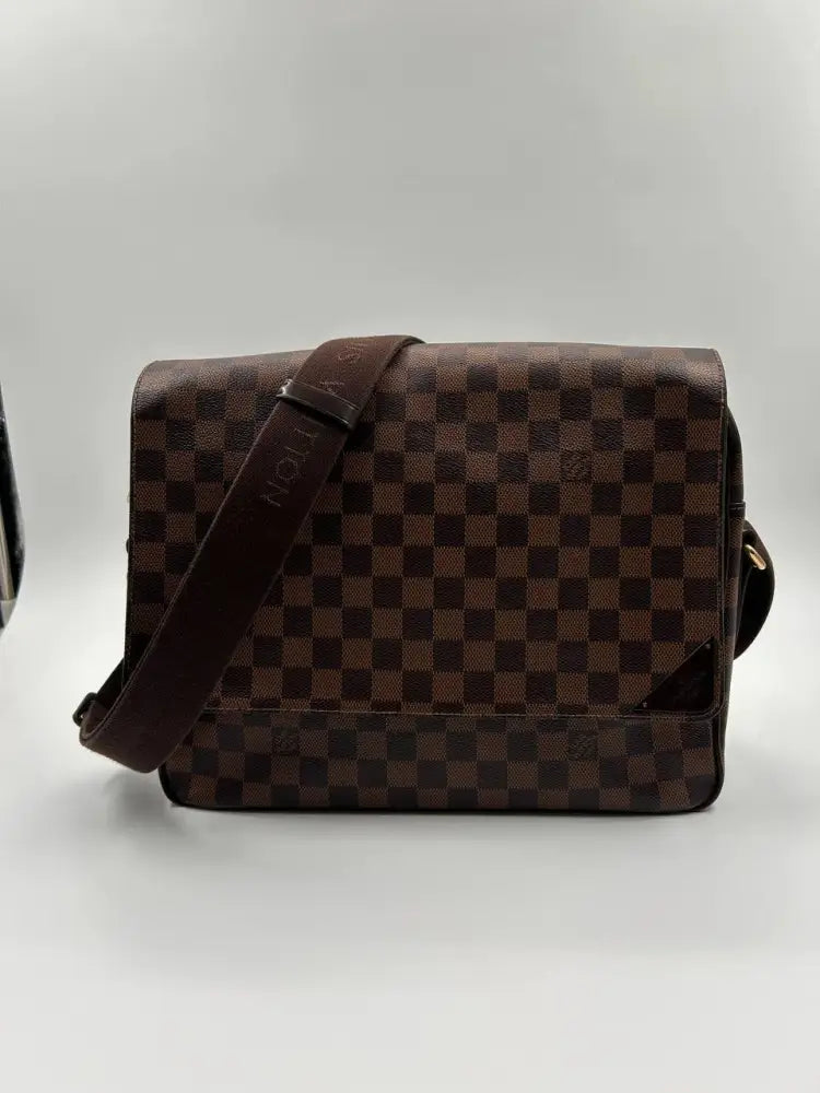 Louis Vuitton Shelton Mm Damier Ebene 2012 Crossbody Bag