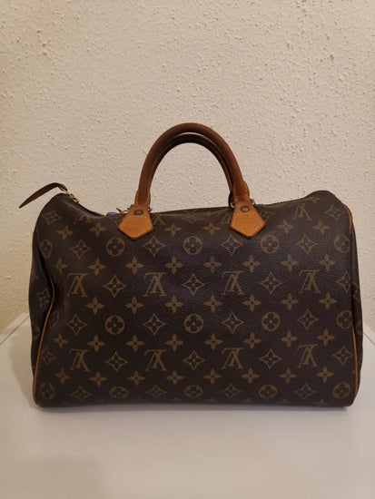 Louis Vuitton Speedy 35 Monogram Special Custom (2006) Handbag